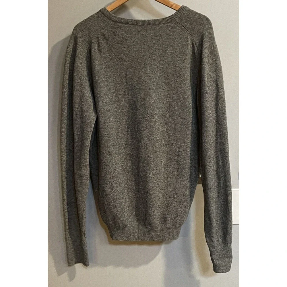 Vintage Byford Sweater Lambswool V Neck England Made Pullover‎ Mens 44
